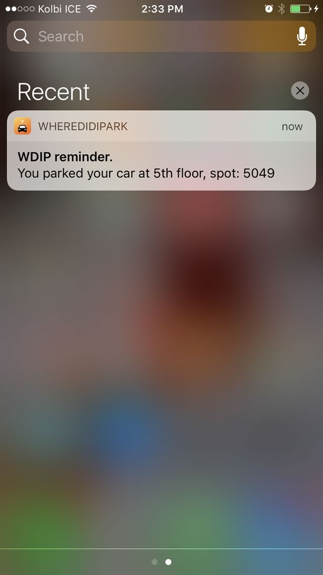 Notification
